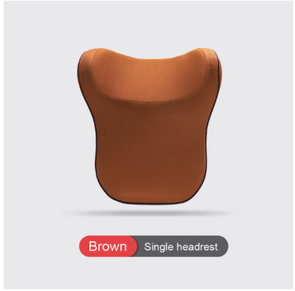 Car headrest - Color: Brown pillow