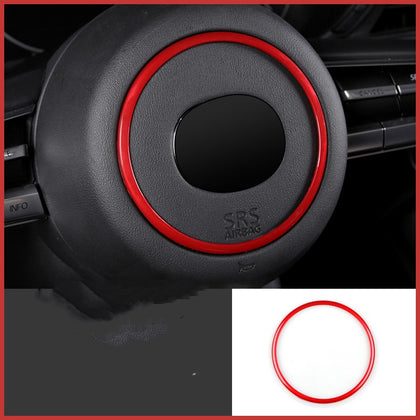 Color: 8 style - Decorative sequin stickers for interior control gears