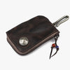 Hand-worn Vegetable-tanned Leather Key Case