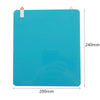 Size: 1Pair Blue 200x240mm - Oval Anti-Moist Waterproof Side Mirror Sticker