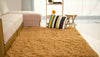 Color: Khaki, Size: 100x200 - Living room coffee table bedroom bedside non-slip plush carpet