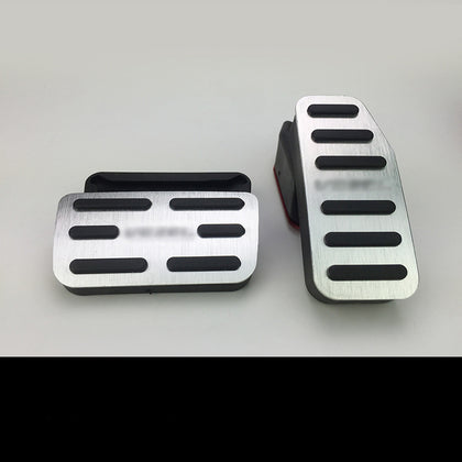 Color: Sliver, Style: Bean wisdom - Brake accelerator pedal
