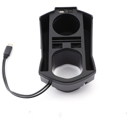 Color: USB BLACK - 16-20 Tenth Generation Civic Armrest Box