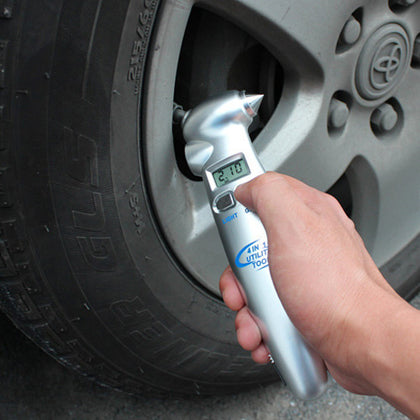 Four-in-One Tire Pressure Gauge