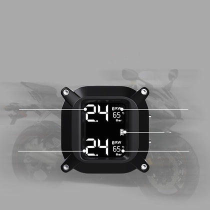 Motorcycle Wireless Tire Pressure Monitoring System