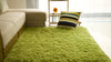 Color: Grass green, Size: 40x60cm - Living room coffee table bedroom bedside non-slip plush carpet