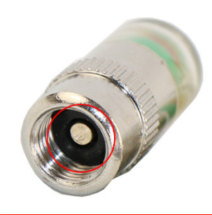 Color: Copper core - tire pressure cap