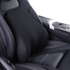 Color: Black, style: Waist - Ergonomic Design Car Headrest Lumbar Space Memory Foam Neck Protector