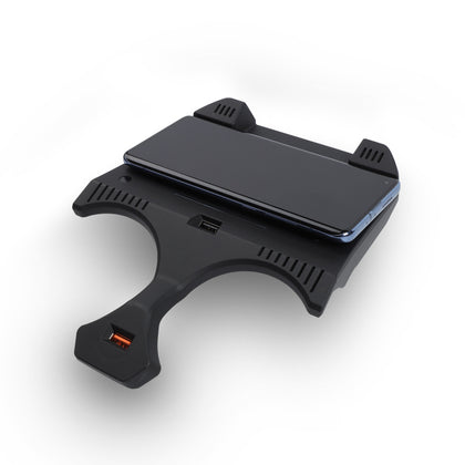 style: Three coils - Car Wireless Charger Fast Charging Modification Accessories