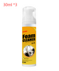 Color: Yelow, Model: 30ml 3pcs - Powerful decontamination Multifunctional Foam Cleaner Household