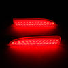 LED flashing rear bumper light