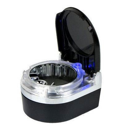 Automobile products Shun Wei car with ashtray three color belt LED car home dual-purpose ashtray