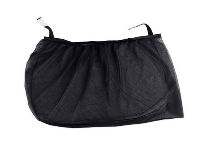Color: Black, Size: 110X55cm - Car black mesh screen sunshade sunscreen anti-mosquito window cover side curtain sun gear