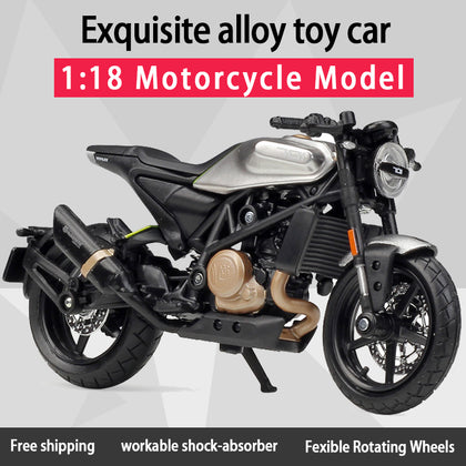 Simulation alloy motorcycle model