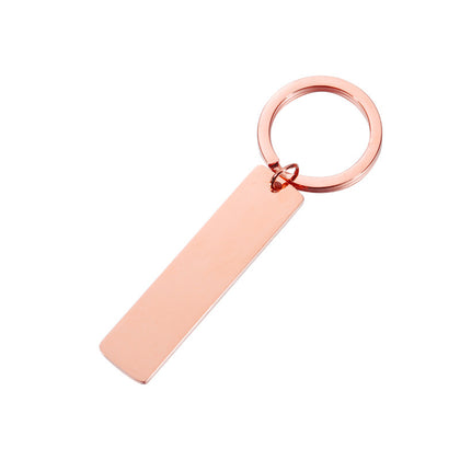 Color: Rose gold - Personalized Music Spotify Scan Code Keychain for Women Men Stainless Steel Keyring Custom Laser Engrave Spotify Code Jewelry