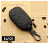 Leather rhombic key sleeve car special key bag