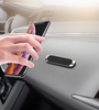 Color: Grey 4pcs - F6 Strip Plate Magnetic Car Phone Holder Stand Magnet Holder For Phone In Car Mount Holder
