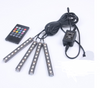 style: Voice remote control - Wireless Remote Car RGB Lights LED Strip Neon Lamp Decorative Atmosphere Lights