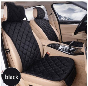 Color: B - Car seat rhombus embroidered plush single row