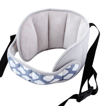 Color: Gray - Child car safety seat head support head sleep auxiliary belt