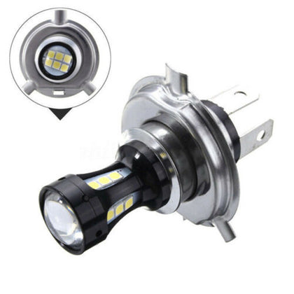 Car And Motorcycle Three-claw Fog Lamp In-line Universal Headlight