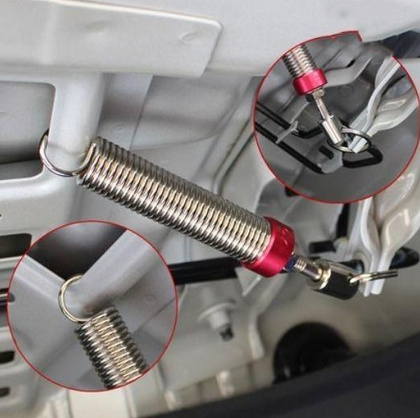 Color: Red, Quantity: 1pc - Car trunk spring automatic lifter