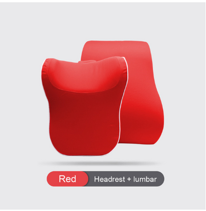 Car headrest - Color: Red suit