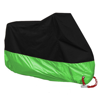 Color: Green, Size: XL - Waterproof Motorcycle Cover