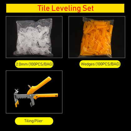 Style: Tile leveling set - Tile tile auxiliary tools Shop find flat wall tile decoration locator Cage cross equalizer