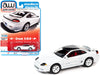 1992 Dodge Stealth R/T Twin Turbo White with Black Top and Red Interior "Modern Muscle" Limited Edition to 12040 pieces Worldwide 1/64 Diecast Model Car by Auto World