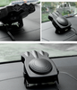 Color: Black - Electric Car 12V Heater with Warm and Cold Wind Defrosting Snow