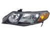 Color: Original driver yellow - Eight-Generation Civic Headlight Assembly