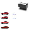 Color: Black, Style: B, Quantity: 1pc - Car stop treasure
