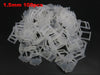 Style: 1.5mm clips 100pcs - Tile tile auxiliary tools Shop find flat wall tile decoration locator Cage cross equalizer