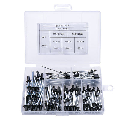 Model: 120PCS set of blind rivets - Electric rivet gun