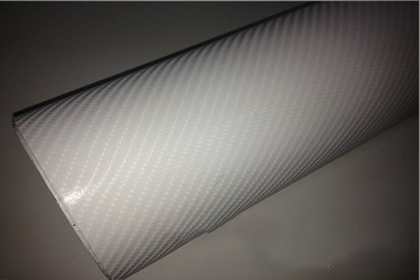 Color: White, Size: 30cmx152cm - Car color change film 4D carbon fiber paper