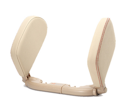 Color: Beige red - Car sleeping side pillow