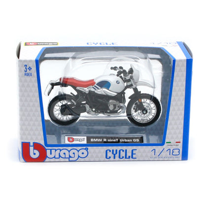 Simulation alloy motorcycle model