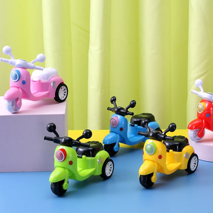 Color: Picture color, style: 10Huili scooters - Car Small Motorcycle Children's Toys 1-3 Years Old Toy