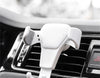 Color: White - Car Phone Holder For Phone In Car Air Vent Mount Stand No Magnetic Mobile Phone Holder Universal Gravity Smartphone Cell Support