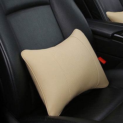 Color: Beige Pillow - Car breathable headrest