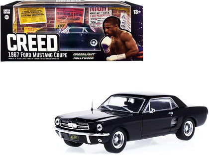 1967 Ford Mustang Coupe Matt Black (Adonis Creed's) 