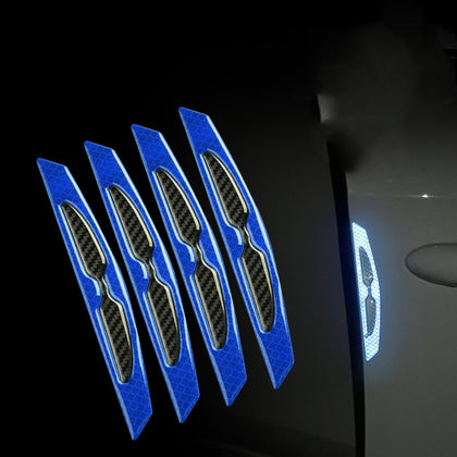Color: Blue car door, Quantity: 4pcs - Anti-collision strips