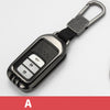 Style: Silver leather buckle - Accord Civic Key Case