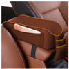 Color: Coffee - Car armrest box pad central hand box increase pad universal memory cotton multi-function car modified armrest pad