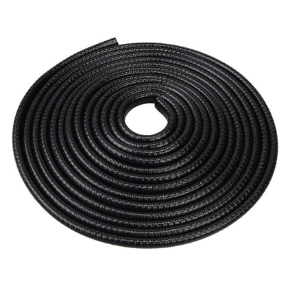 Color: Black, Size: 5M - Universal Built-in Steel Disc Car Anti Collision Strip Auto Door Edge Scratch Protecter Bumper Strip