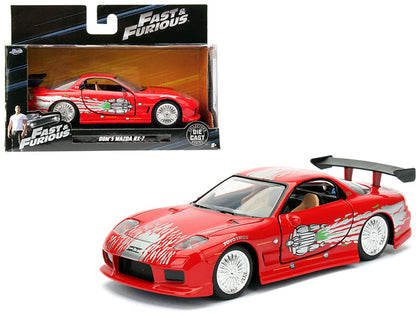 Dom's Mazda RX-7 Red with Graphics 