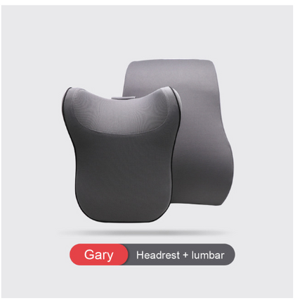 Car headrest - Color: Gray suit