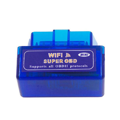 Style: Super OBD wifi blue - New Arrival ELM327 WIFI V1.5 OBD2 Auto Code Reader WI-FI Connection