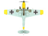 Messerschmitt Bf 109E-7B Fighter Aircraft "III./SKG 210 Russia" (1941) "Air Power Series" 1/72 Diecast Model by Hobby Master